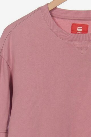 G-Star RAW Sweatshirt & Zip-Up Hoodie in M in Pink