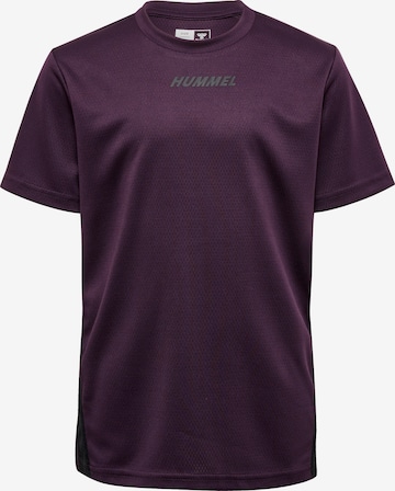 Hummel Functioneel shirt 'Multi Pl' in Lila: voorkant