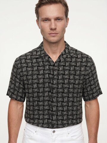 Fit confort Chemise D’S Damat en noir