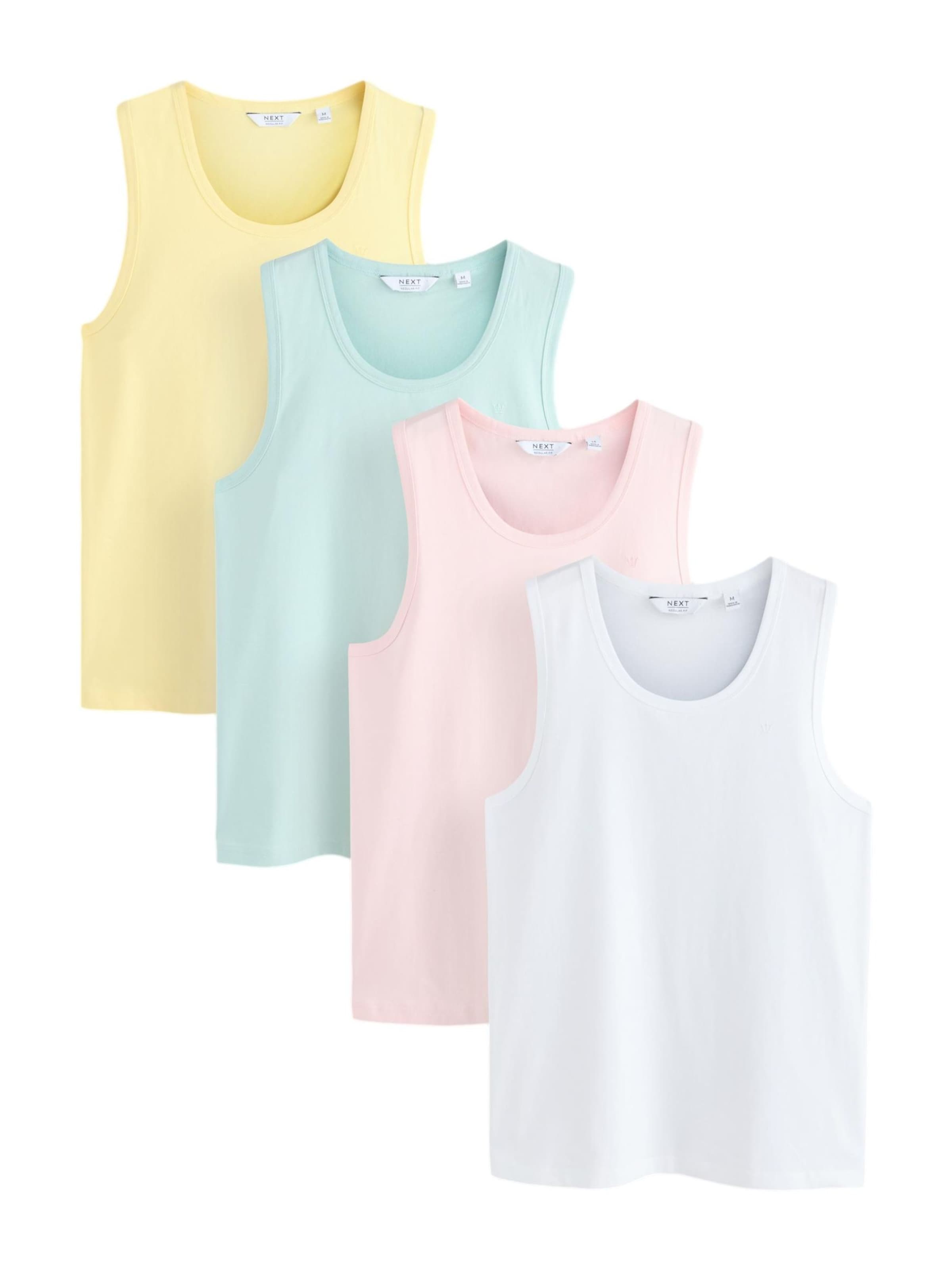 Next Camiseta térmica 'Trident' en XS en amarillo / menta / rosa / blanco, Vista del producto