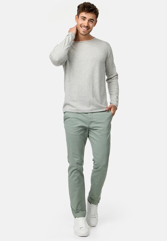 INDICODE JEANS Trui 'Cooper' in Grijs