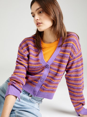 Noisy may Knit Cardigan 'SELINA' in Orange