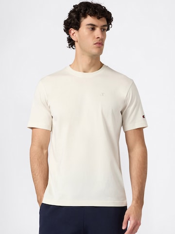 Champion Authentic Athletic Apparel Shirt in Wit: voorkant