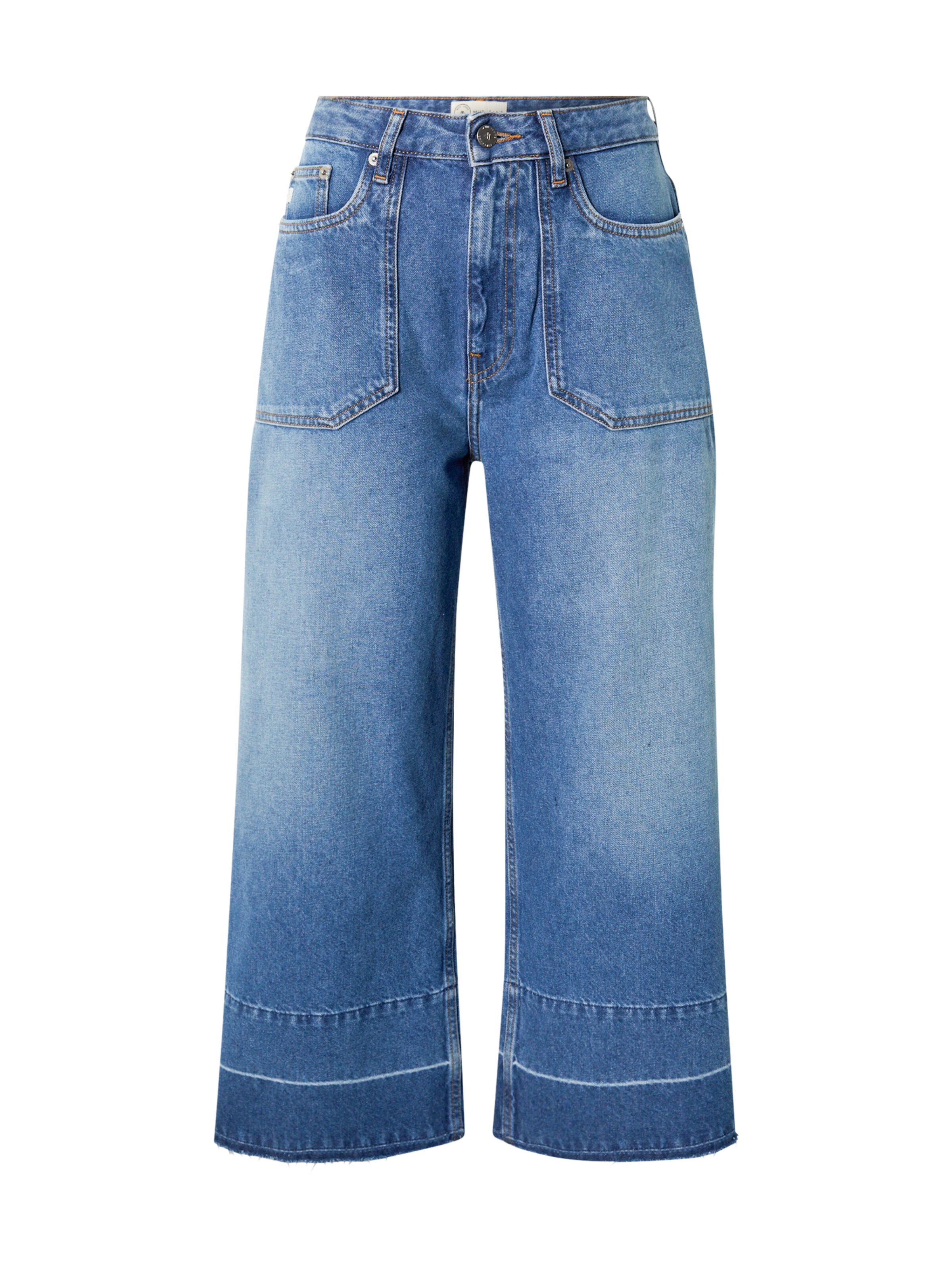 MUD Jeans Wide Leg Jeans 'Sara' in Blau: Vorderseite