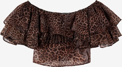 Palaidinė be rankovių ' ' iš Lola Casademunt, spalva – ruda, Prekių apžvalga