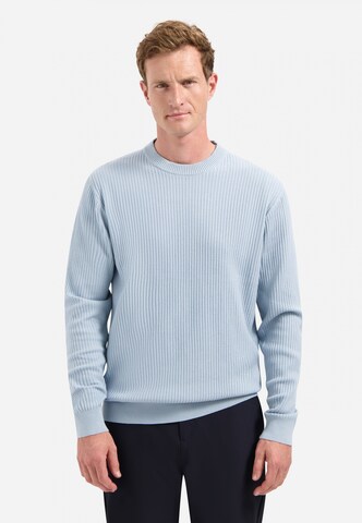 No Excess Sweater in Blue: front