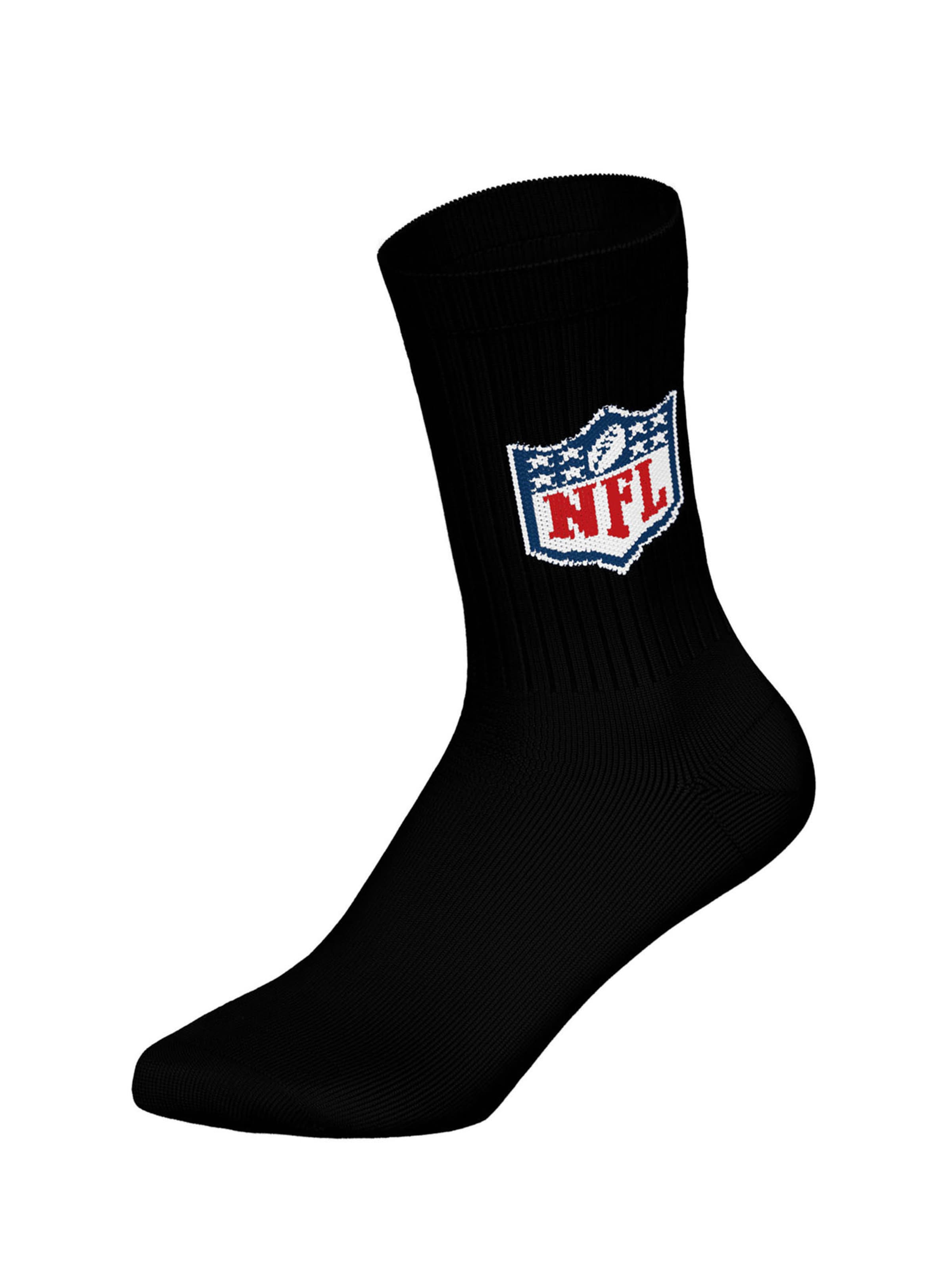Huddle Freizeitsocken ' NFL Shield Crew ' in Grau