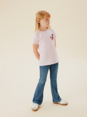 NAME IT - Bootcut Calças de ganga 'NKFPOLLY' em azul