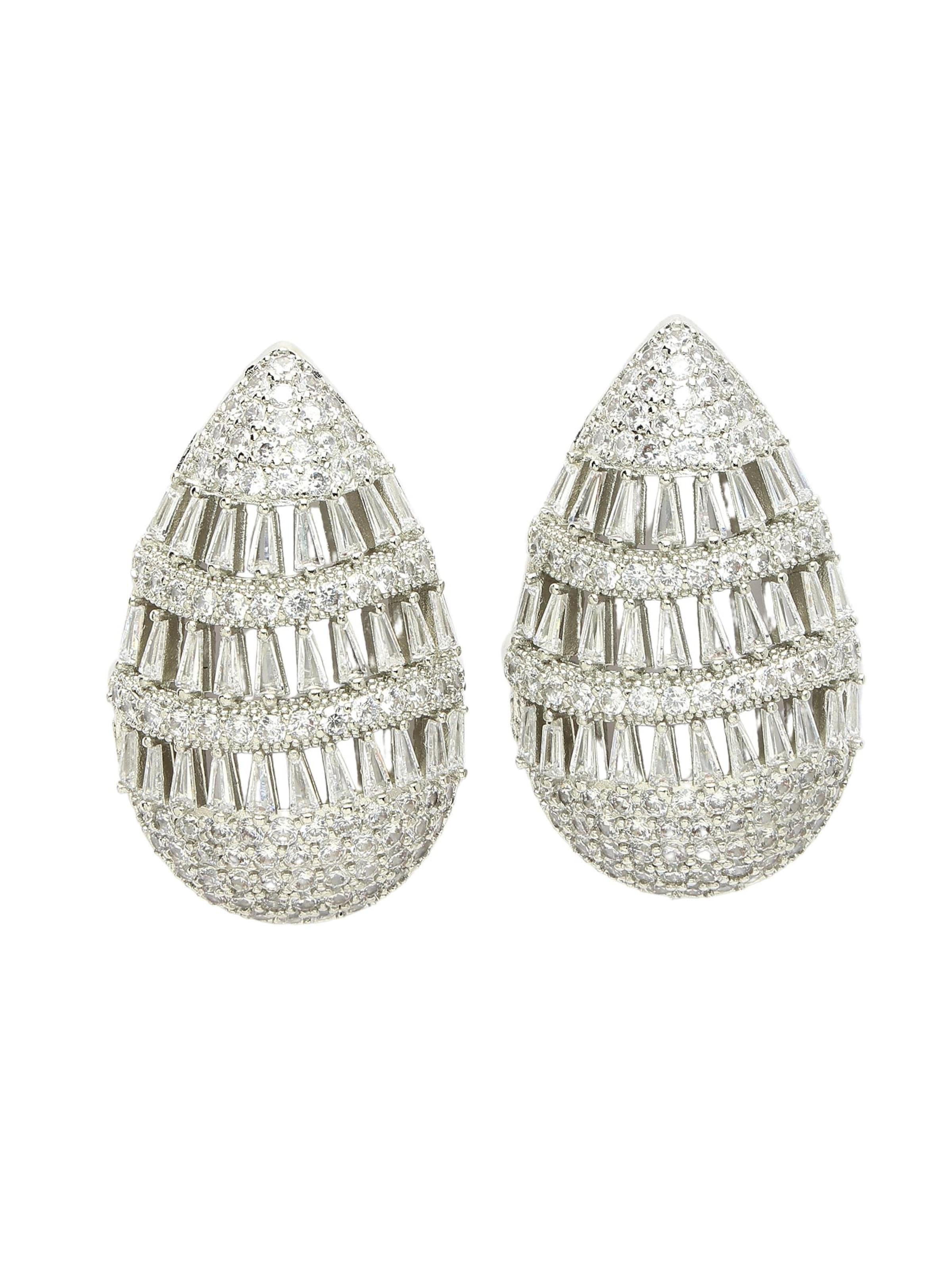 AVANT-GARDE PARIS - Pendientes 'Renatama' en plata: frente