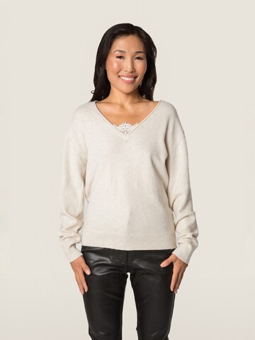 Pullover '6TP004' di Quiosque in beige: frontale