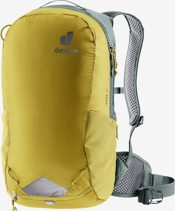 DEUTER Sports Backpack 'Race 12' in Yellow: front