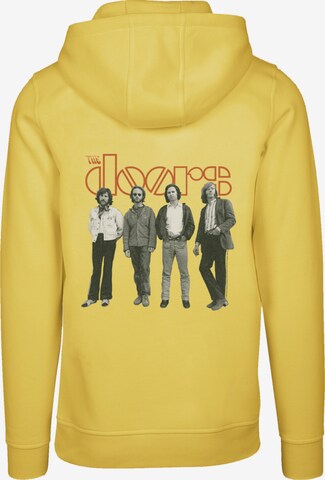 F4NT4STIC Sweatshirt 'The Doors Music Band Band Standing' in Yellow