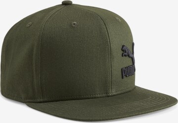 PUMA Cap in Green: front