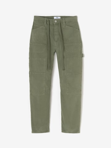 Le Temps Des Cerises Baggy Pants 'Madie' in Green: front