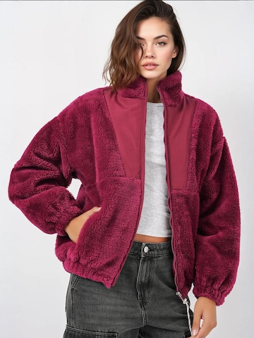 Veste en polaire Bigdart en violet