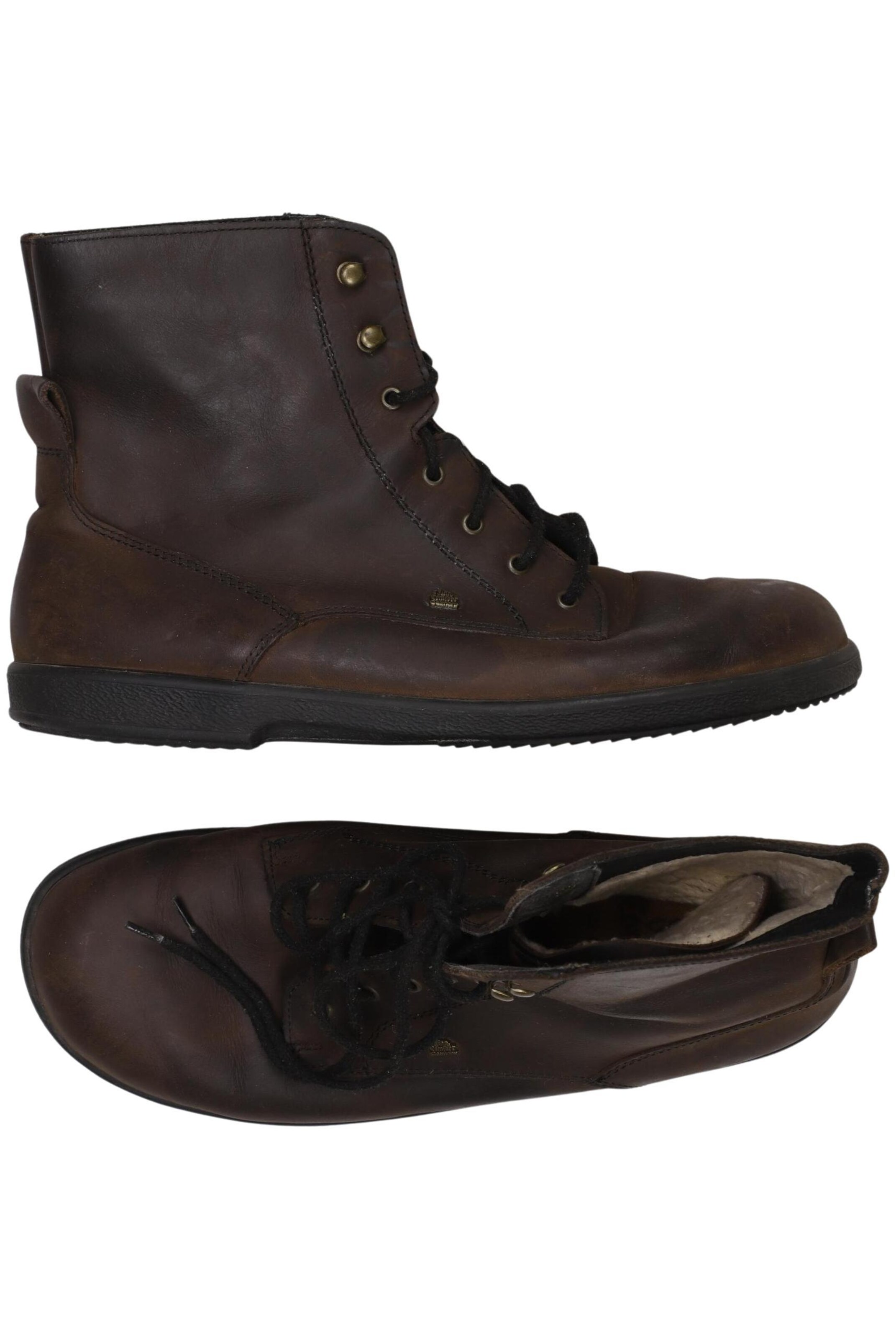 Finn Comfort Dress Boots in 39 in Brown: front