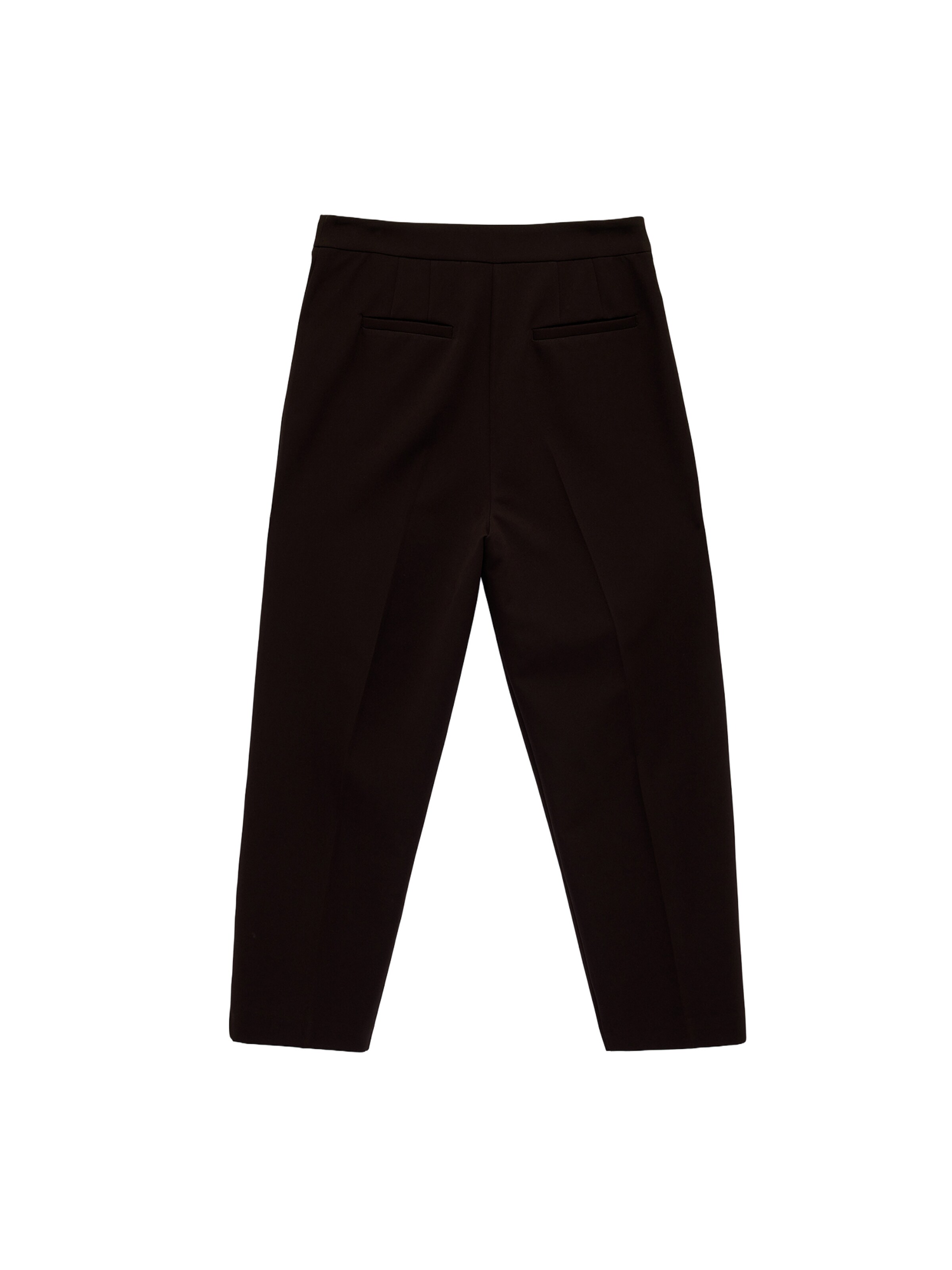Koton Loose fit Pleat-front trousers in Brown