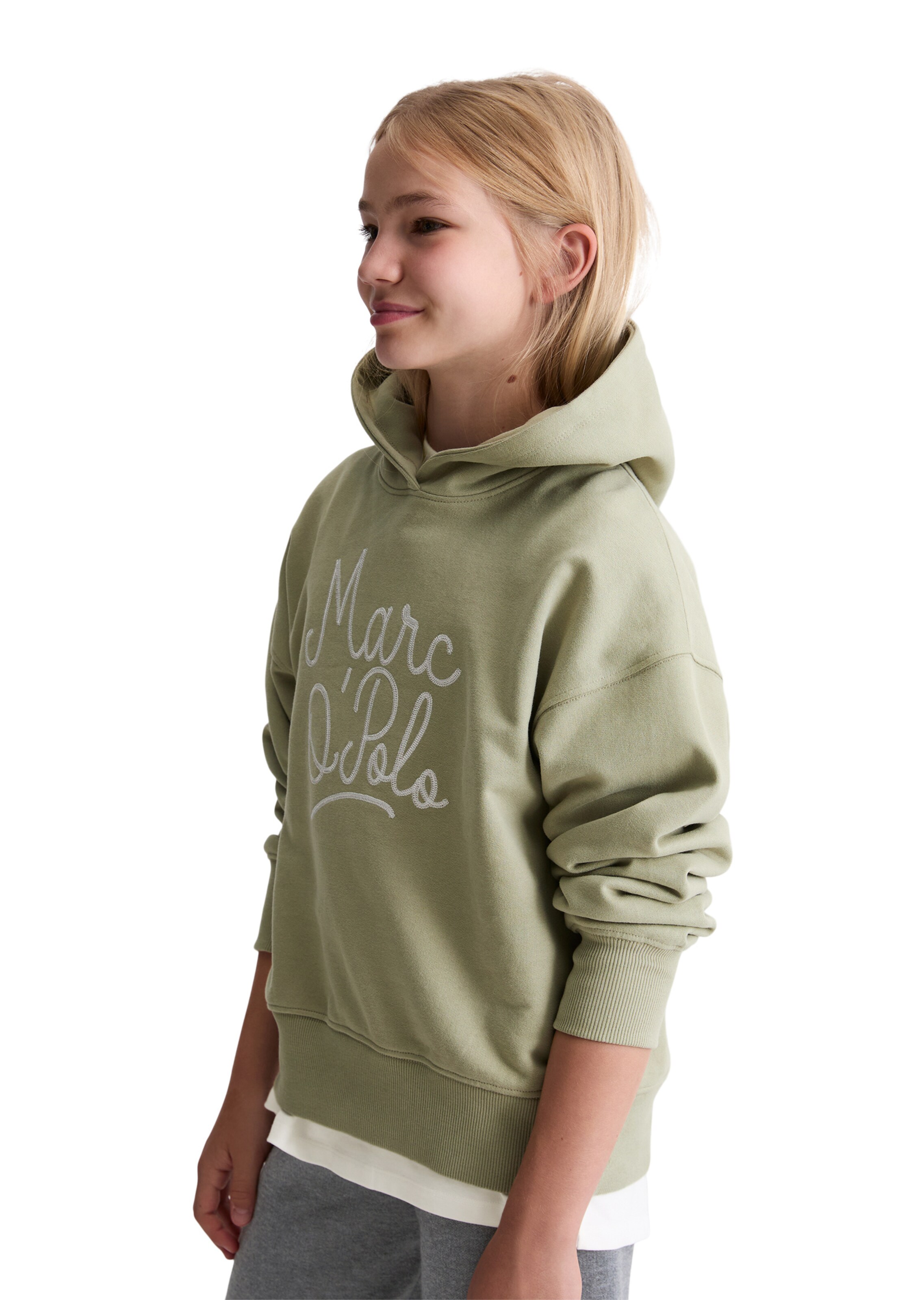 Sweat-shirt Marc O'Polo en vert