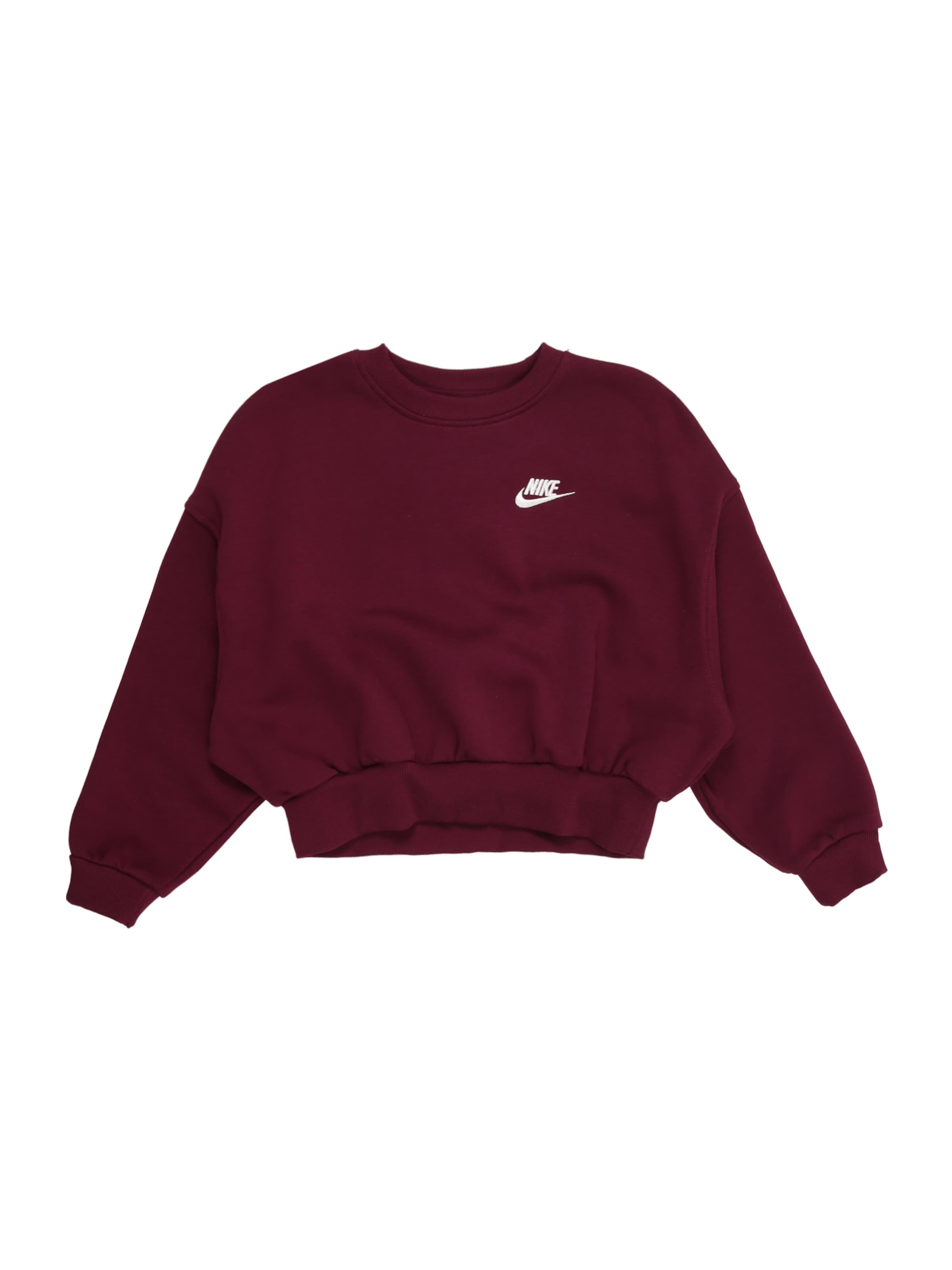 Sweat-shirt 'CLUB FLC' Nike Sportswear en rouge : devant