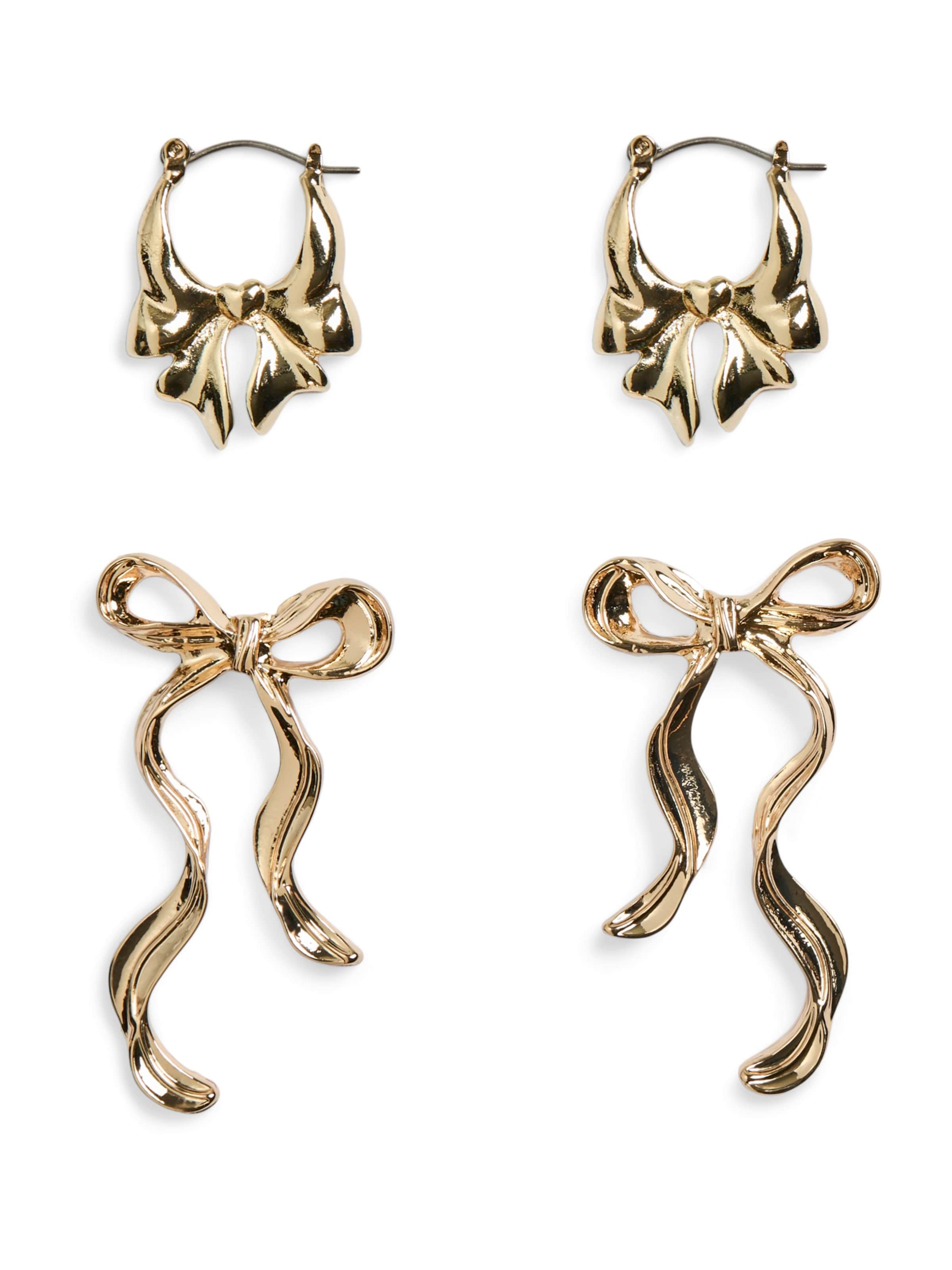 PIECES Обеци 'PCBENE' в злато, Преглед на продукта