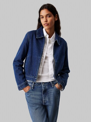 Calvin Klein Jeans Between-season jacket in Blue: front