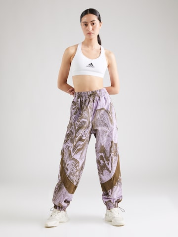 ADIDAS BY STELLA MCCARTNEY Tapered Workout Pants 'Truecasuals ' in Purple