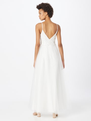 Robe de soirée Laona en blanc