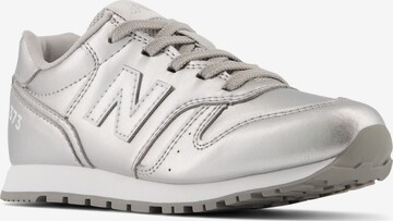 Baskets '373 Lace' new balance en argent