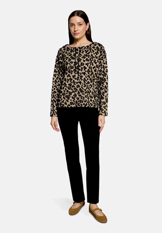 Betty Barclay Sweatshirt mit Kordelzug in Braun