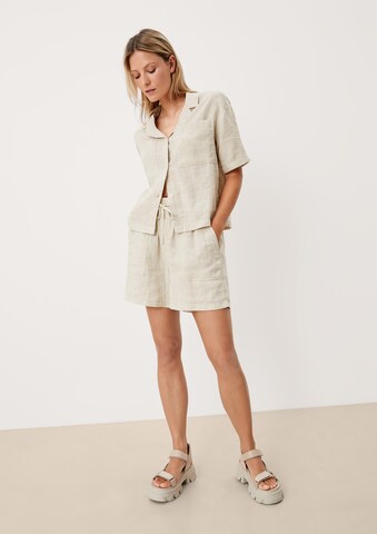 s.Oliver Bluse in Beige