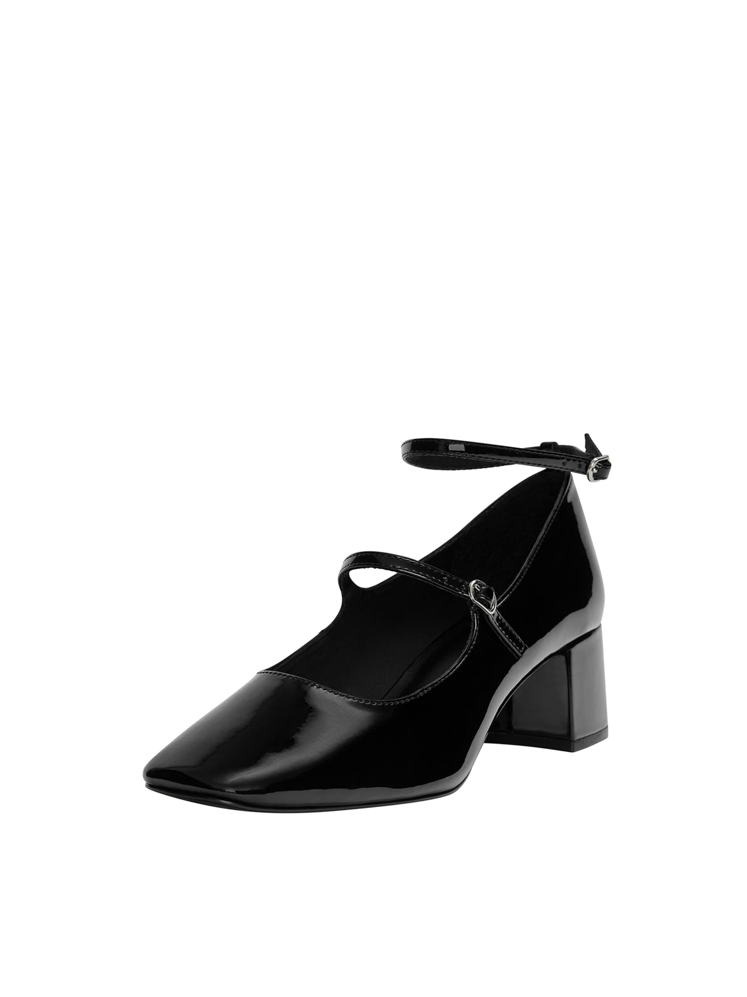 Pull&BearCipele s potpeticom - crna boja: prednji dio