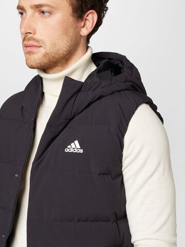 Gilet de sport 'Helionic Down' ADIDAS SPORTSWEAR en noir