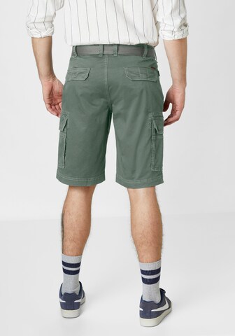 REDPOINT Regular Cargohose in Grün