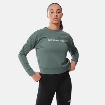 THE NORTH FACE - Sweatshirt de desporto em verde