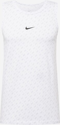 T-Shirt Nike Sportswear en blanc : devant