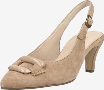 GABOR Pumps in Beige: Vorderseite