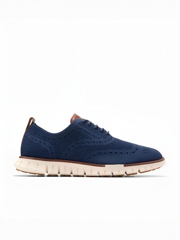 Cole Haan Lace-up shoe 'ZG RMSTD WINGTIP OX' in Blue: front