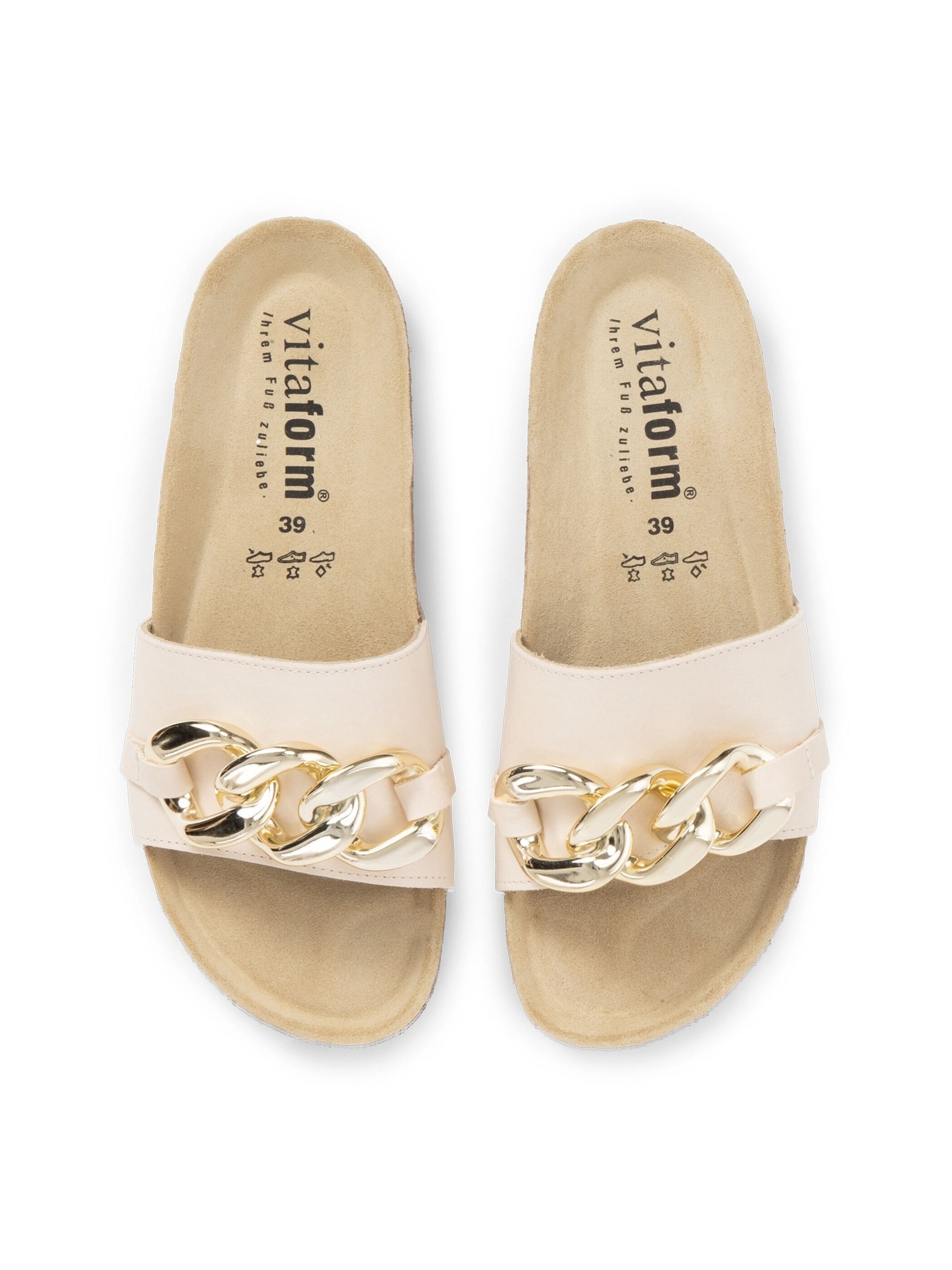 VITAFORM Muiltjes in Beige