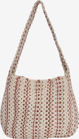 Pull&Bear Shoulder Bag in Beige: front