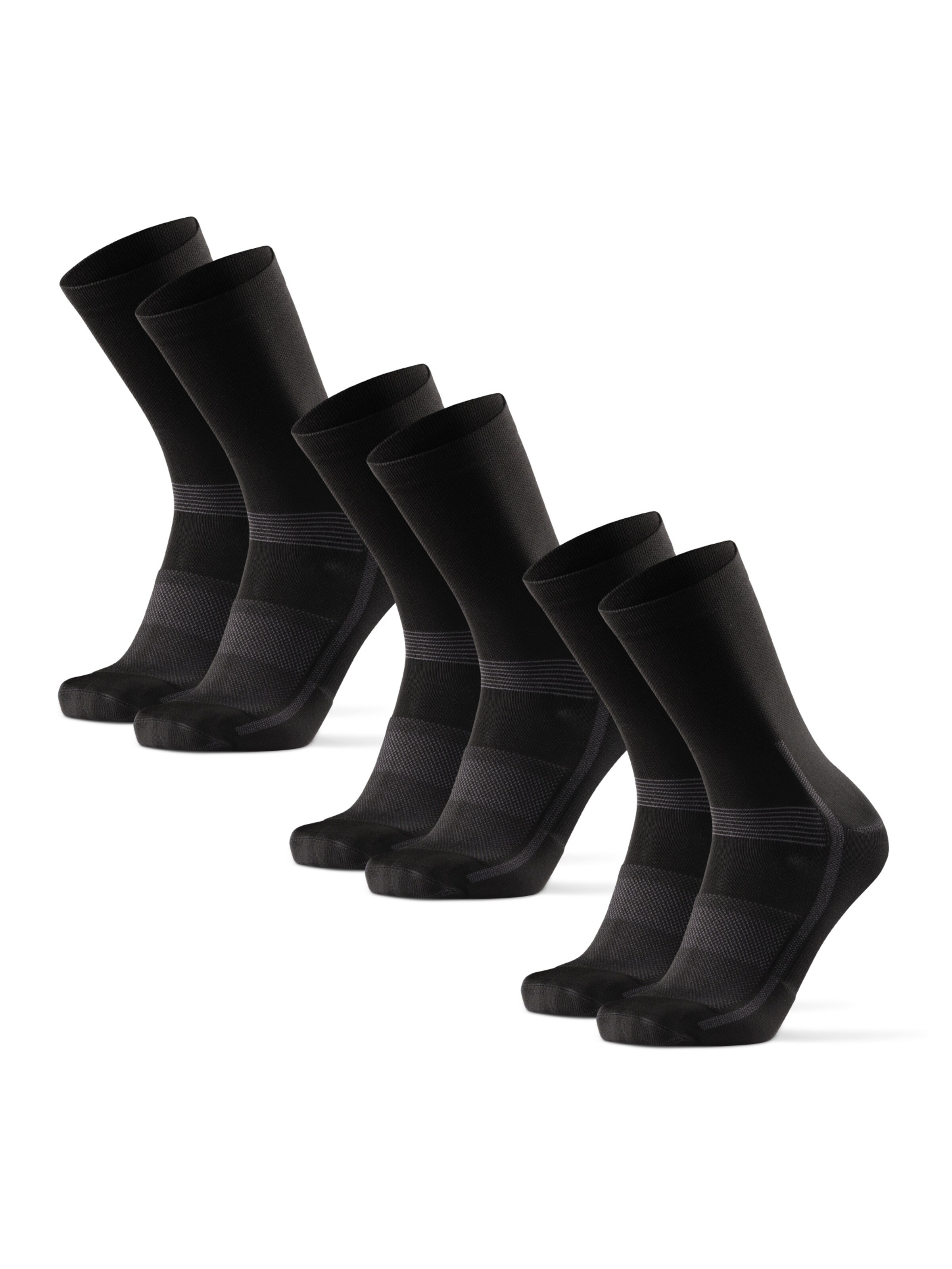 DANISH ENDURANCE Sports socks 'Aero Cycling Crew' in Black