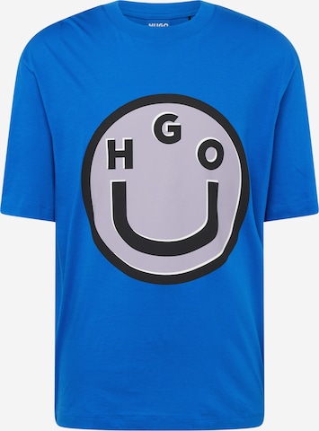 T-Shirt 'Nimper' HUGO en bleu : devant