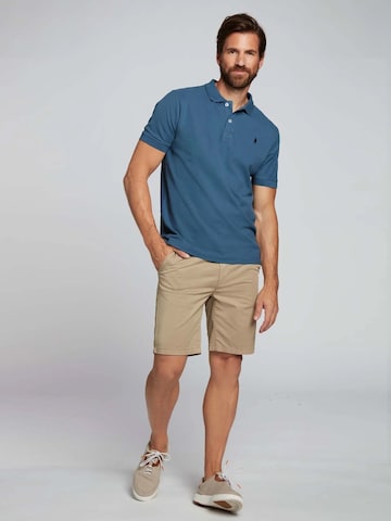 MCS Shirt 'Hurst' in Blauw: voorkant