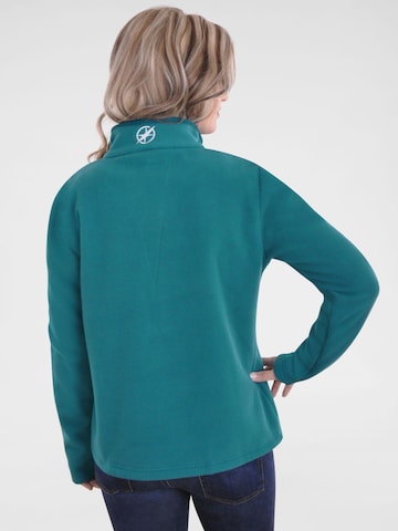 Navigazione Fleecejacke in Blau