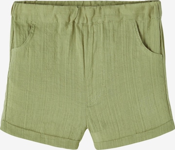 Lil ' Atelier Kids - regular Pantalón 'Hessa' en verde: frente