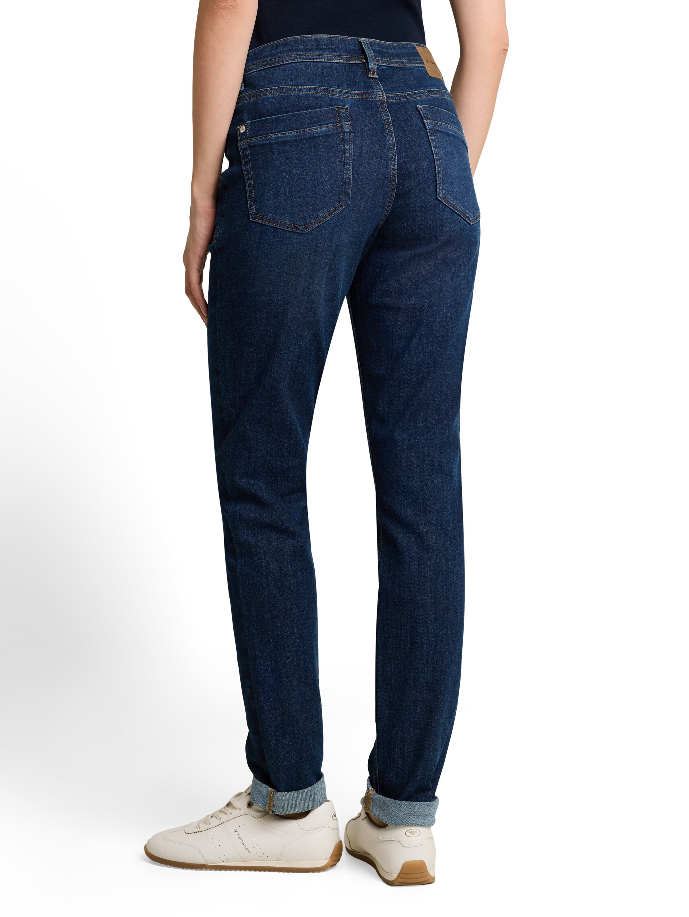 TOM TAILOR Tapered Jeans 'Maya' in Blau