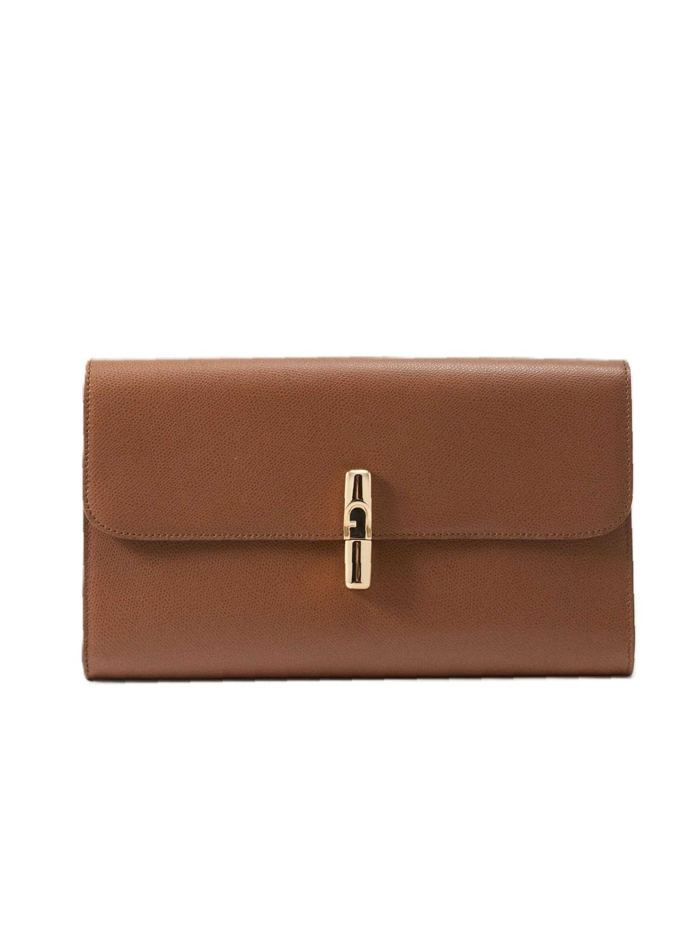 FURLA Clutch 'WE00913 ARE000' in Brown: front