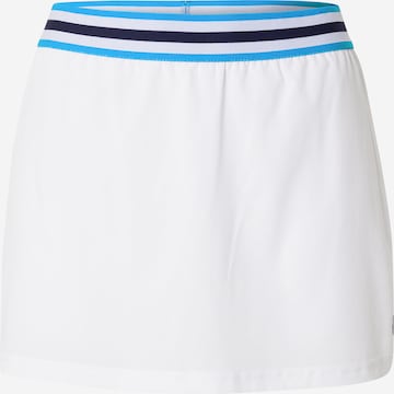 K-Swiss Performance Athletic Skorts in White: front