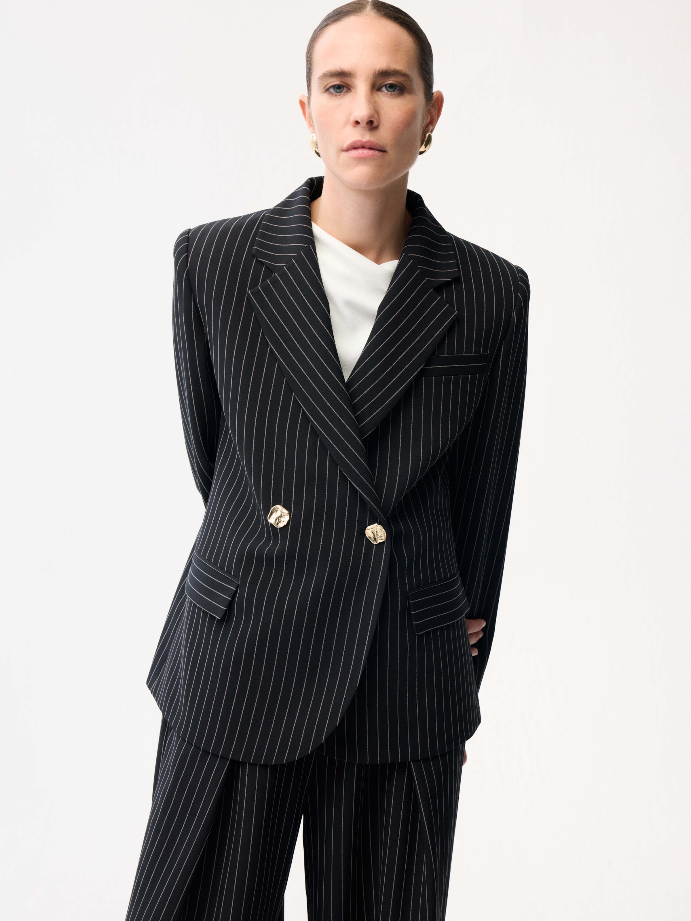 adl Blazers in Zwart: voorkant