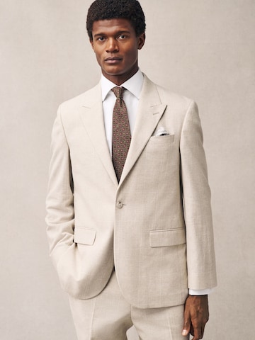 Next Regular Fit Sakko in Beige: Vorderseite