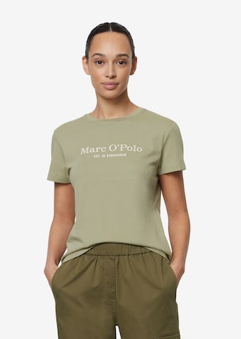 T-shirt Marc O'Polo en vert : devant